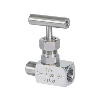 Van kim ren 1 &quot;SS316, Van kim điều khiển dòng chảy