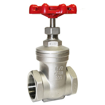 Con dấu cứng Van cổng bằng thép không gỉ vận hành bằng tay CF8M SS304 1 '' Class 150