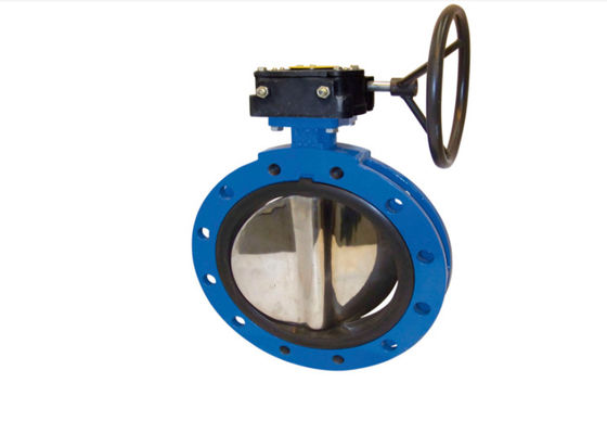 Khả năng hoán đổi tốt cho nhau Van bướm DN400 PN10 Chống chảy thấp