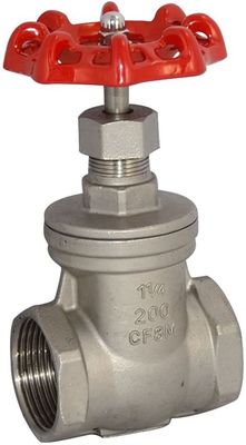 Van cổng hạng nặng 1-1 / 4 &quot;200PSI WOG NPT Female SS316 CF8M