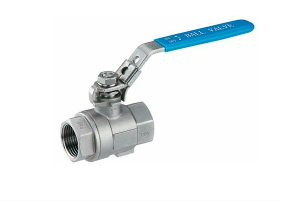 1/2 Inch Ss304 316 thép không gỉ khóa khóa vệ sinh 2pcs cổng nữ Thread van bóng hơi nước